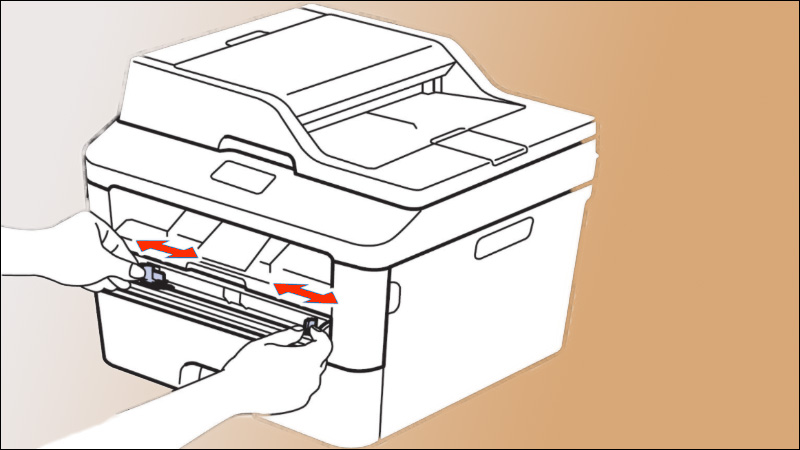 Giấy c&oacute; thể bị kẹt trong khay đảo mặt giấy